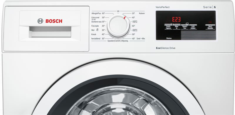 Bosch Siemens wasmachines storingscode
