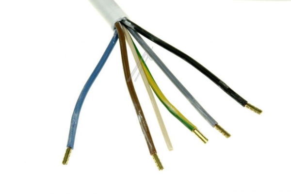 147.8174 OVEN/ KOOKPLAAT-AANSLUITKABEL 5X2,5MM²,  L: 1,5MTR.