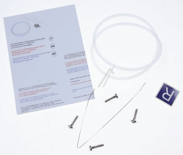 REPARATIESET AFDICHTING ZEEFHUIS/ KUIP ALTERNATIEF VOOR BSH 12005744