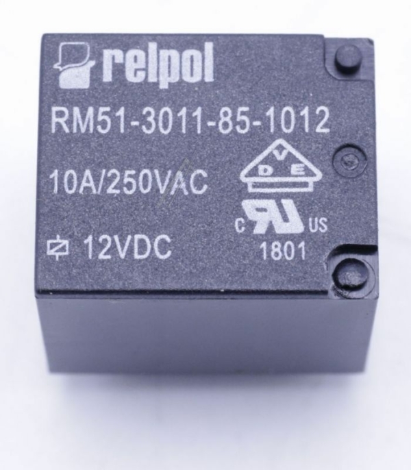 12VDC 10A-250VAC RM51-3011-85-1012 RELAIS,  1 WISSELAAR