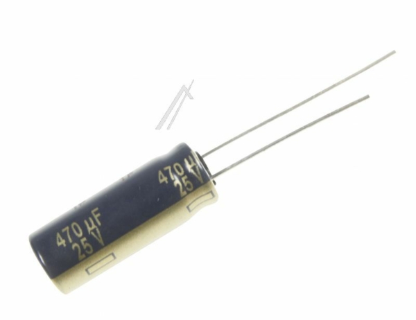 470UF-25V EEUFC1E471L ELCO RADIAAL 105° 8X20MM. RM=3,5MM. -ROHS-