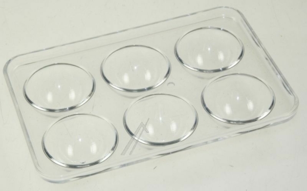 DA63-07346A EIERREKJE,  3050, GPPS,  TRANSPARANT,  T1.5,43G