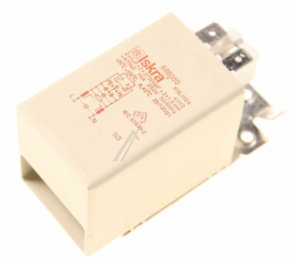 688050 INPUT FILTER 1,5MH/ 470KOHM ISKRA