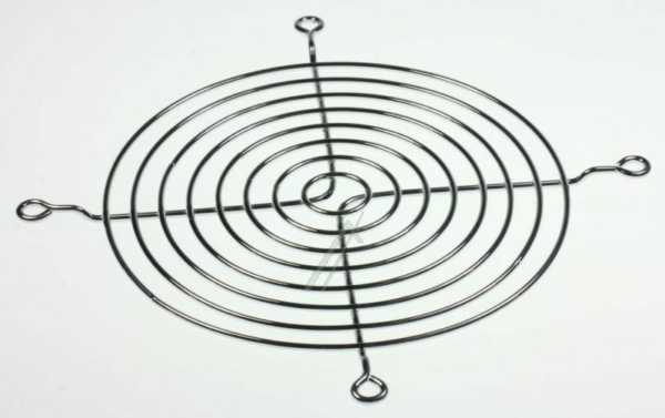 geschikt voor LG M120-8 VENTILATORROOSTER VERCHROOMD,  120X120MM,  8 RINGEN