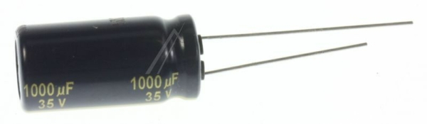 1000UF-35V EEUFC1V102 ELCO RADIAAL 105° 12,5X25MM. RM=5,0MM. -ROHS-