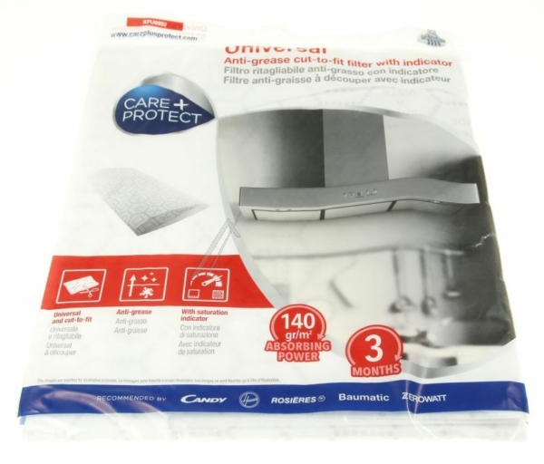 KFU6902 35602041 UNIVERSEEL ANTIVETFILTER MET VERZADIGINGSINDICATOR