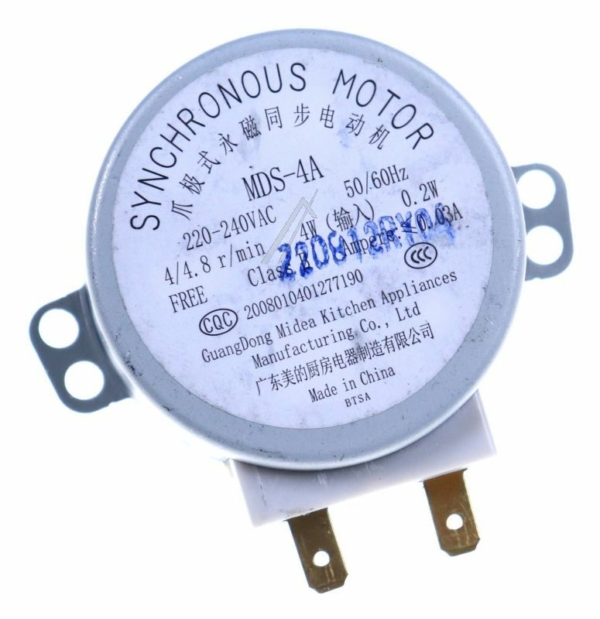 MDS-4A 17470000A02259 DREHTELLERMOTOR 4WATT,  4/ 4,8 R/ MIN