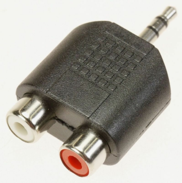 JACK-ST.3,5MM./ 2XCINCH-CONTRA STEREO ADAPTER