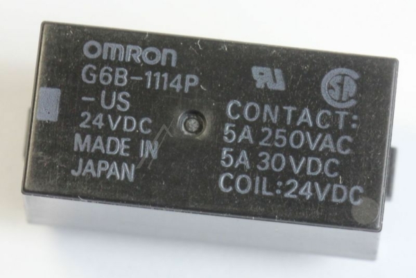 24VDC 5A-250VAC G6B-1114P-US-DC24 RELAIS DC 24V 5A