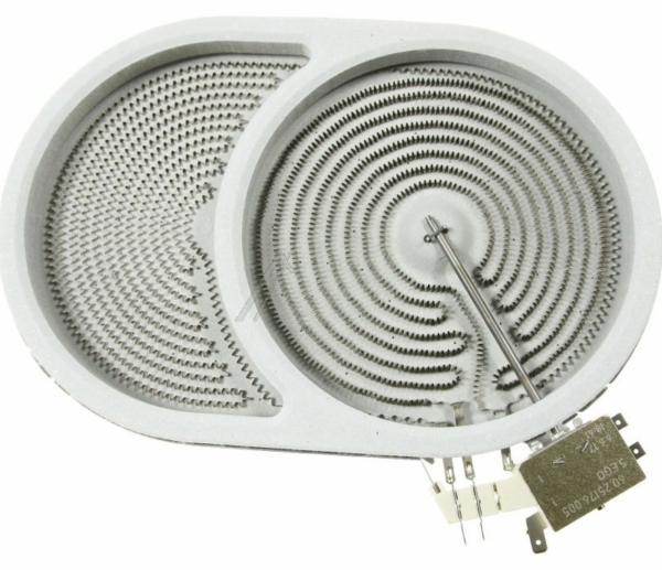 10.57411.652 140057372017 RADIANT HEATER, DOUBLE, OVAL,265
