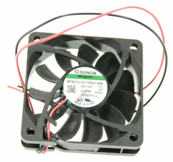 MF60151V2-1000U-A99 VENTILATOR,  12V/ DC,  60X60X15MM,  VAPO,  ROHS