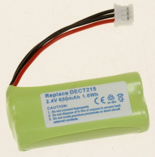 2,4V-650MAH 2,4V-650MAH NIMH DECT TELEFOON-ACCU