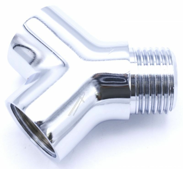 81500CR Y-STUK 1/ 2" X 1/ 2" X 1/ 2" VERCHROOMD