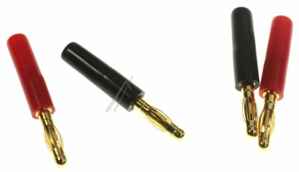 00814841 PREMIUM BANANENSTEKERS 4MM² 4 STUKS