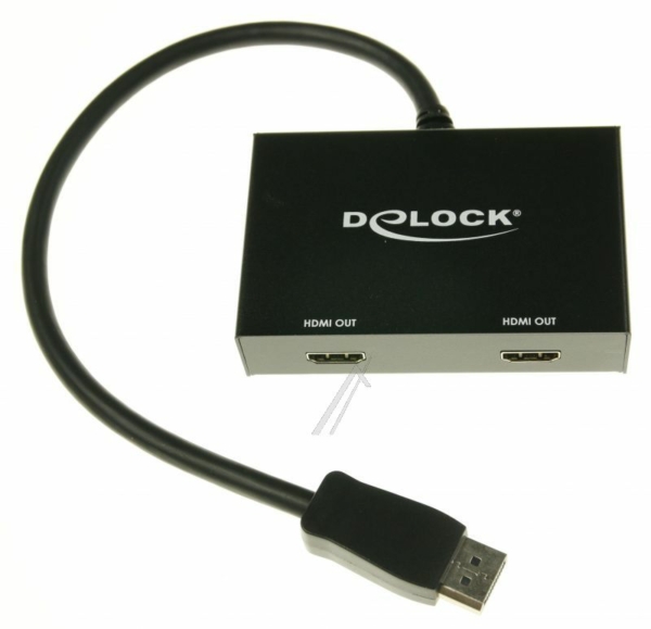 87666 DISPLAYPORT 1.2 SPLITTER 1 X DISPLAYPORT IN > 2 X HDMI AUSGANG 4