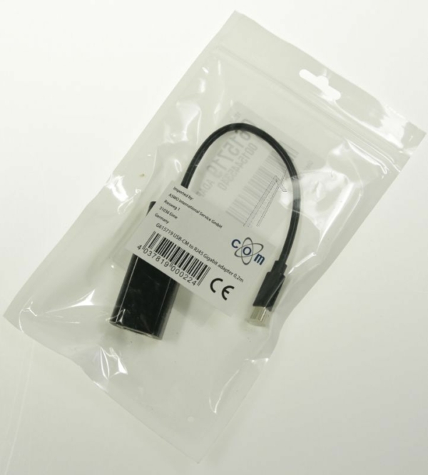 ADAPTER,  USB 3.1C STEKER /  RJ45-CONTRA