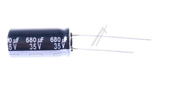 680UF-35V EEUFR1V681 ELCO RADIAAL 105° 10X20MM.