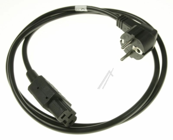 C15A 375.1294 HETE APPARATUUR STROOMKABEL C15A NAAR HAAKSE STEKKER ZWART 155°