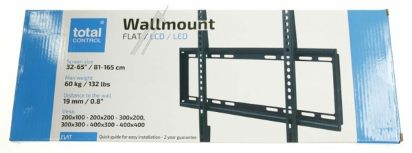 WM1411 TV - WANDHOUDER VESA 400 32" - 65" VAST