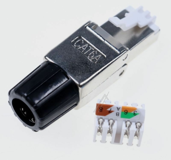 TI17Q GEREEDSCHAPLOZE VELDBEDRADE STEKKER CAT6A