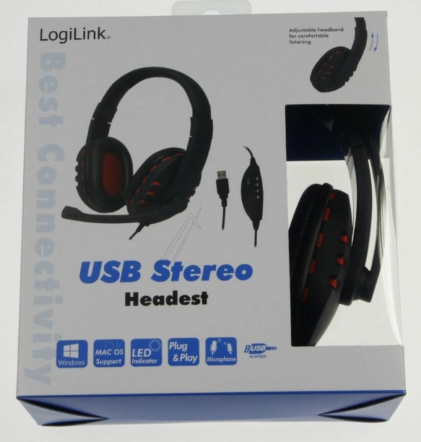 HS0033 STEREO-HEADSET,  USB