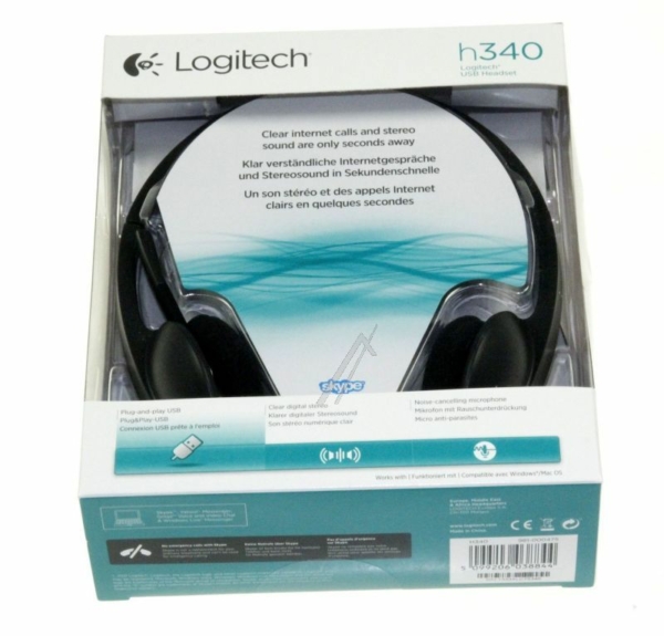H340 981-000475 HEADSET geschikt voor LOGITECH HEADSET USB H340