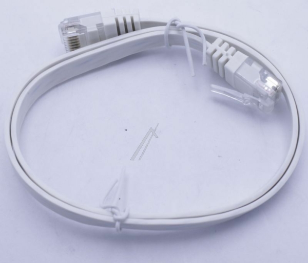 PATCHKABEL CAT6, RJ45, U/ UTP,  WIT,  0,5M,  SLIM