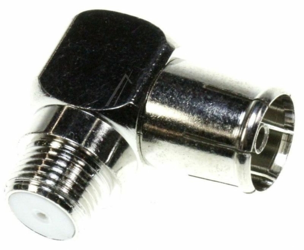 OVZ 066 HQ 22505028 WINKELADAPTER F-BUCHSE /  IEC-BUCHSE