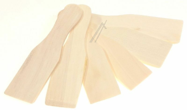 6 HOUTEN SPATELS VOOR RACLETTE