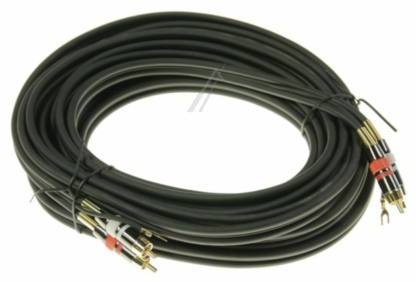 CINCHKABEL 2X CINCH-STECKER VERGOL. HQ KABEL 10,0M