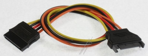 60131 VERLÄNGERUNGSKABEL NETZ SATA 15 PIN STECKER > SATA 15 PIN B