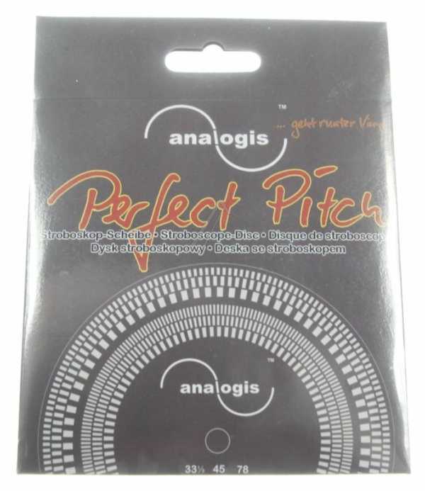 geschikt voor PERFECT  PITCH 6108 STROBOSCOOPSCHIJF,  50HZ    60HZ,  33/ 45/ 78 UPM,  Ø=105MM