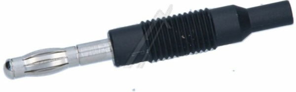 MZS4 973599100 ADAPTER-BANAANSTEKER 4MM/ 2MM. ZWART
