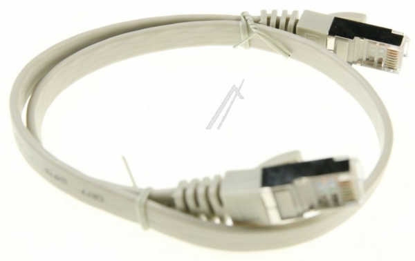 PATCHKABEL CAT7 RJ45 U/ FTP GRIJS 0,50M SLIM