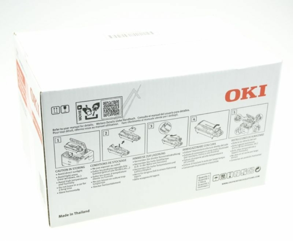 44574302 OKI TROMMEL ZWART B411/  B431 23K