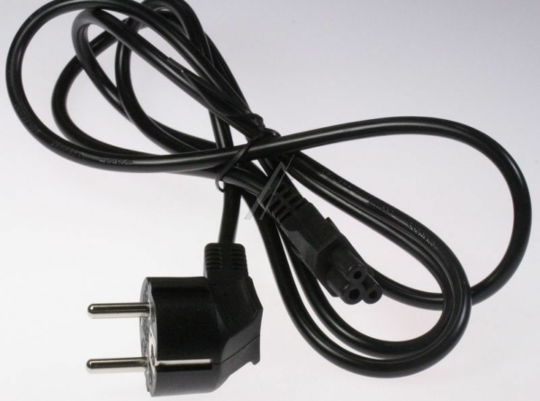 490371-021 NETSNOER MET C5-CONNECTOR -EU- ZWART 1,7MTR.