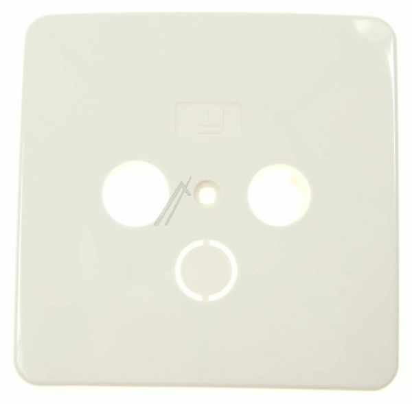 AD 23 WEIß 302060 AFDEKPLAAT ANTENNECONTACTDOOS AD 23 WIT