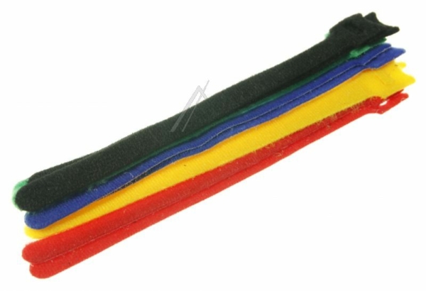18635 KLETT-KABELBINDER FARBIG L 200 X B 12 MM 10 STÜCK
