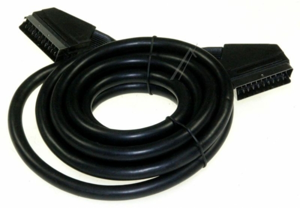 SCARTKABEL 21POL/ 3,0MTR./ STE/ STE/ HIGH-Q ZWART