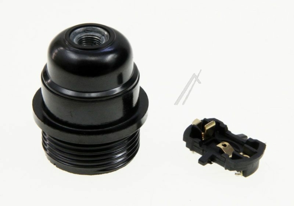DO 3372 LAMPFITTING E27 ZWART