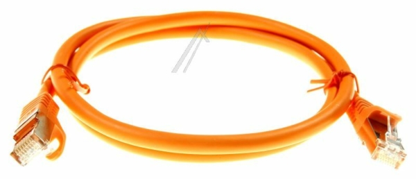 PATCHKABEL RJ45 S/ FTP (PIMF) LSOH CAT7, ORANJE 1,0MTR.