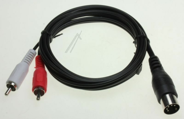ADAPTER DIN-ST. 5POL./ 2XCINCH-ST. 1,5MTR.