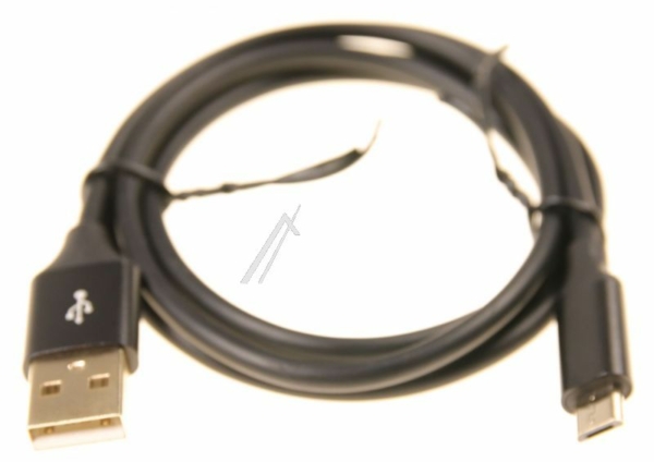 FAST CHARGING MICRO USB DATAKABEL ZWART 1,0M