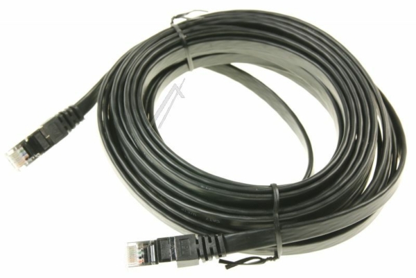 PATCHKABEL CAT7, RJ45, U/ FTP,  ZWART 7,5M,  SLIM