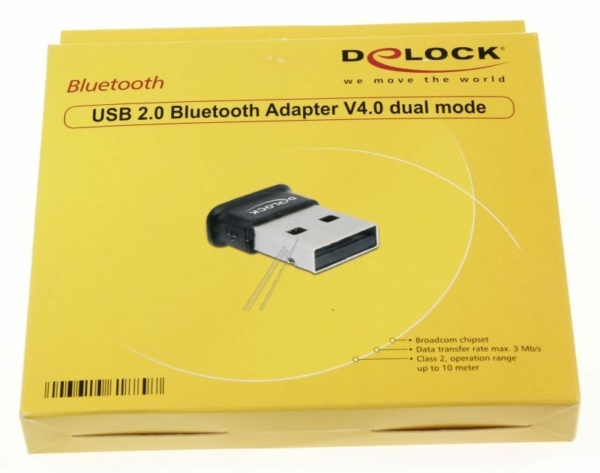 61889 ADAPTER USB 2.0 BLUETOOTH V4.0 geschikt voor DUAL MODUS    EDR