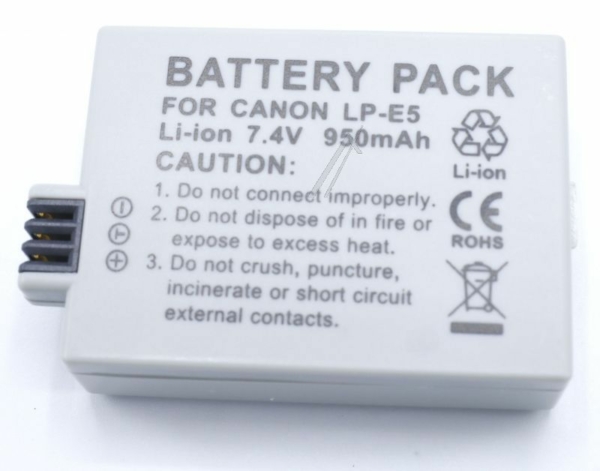 CAMCA74049 7,4V-1000MAH LI-ION CAMCORDER ACCU geschikt voor CANON 7,4WH