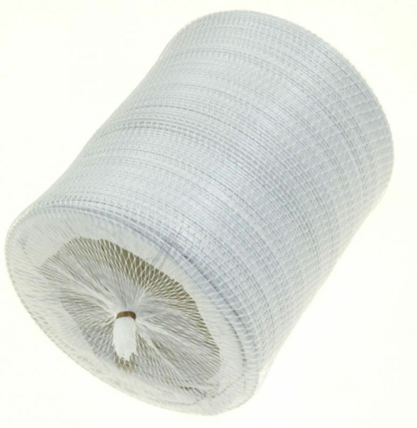 LUCHTAFVOERSLANG 90MM 2,5M WIT