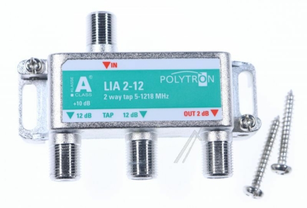 LIA 2- 12 3262609 F-ABZWEIGER 5-1218 MHZ,  2-FACH,  12 DB
