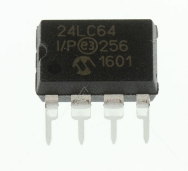 24LC64 24LC64-I/ P EEPROM SERIAL 64K,24LC64,DIP8 TYP:24LC64-I/ P