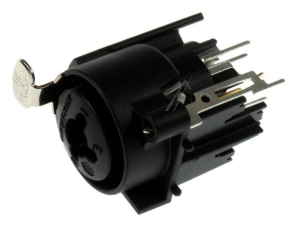 NCJ6FA-V 3-POLIGE XLR EINBAUBUCHSE KOMBINIERT MIT 6.35 MM KLINKENBUCH